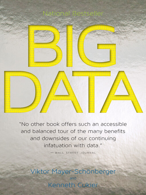 Title details for Big Data by Viktor Mayer-Schönberger - Wait list